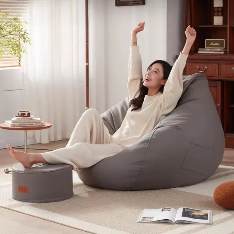 Outdoor Furniture Rattan - Lounge Bedroom Design Bean Bag Sofas