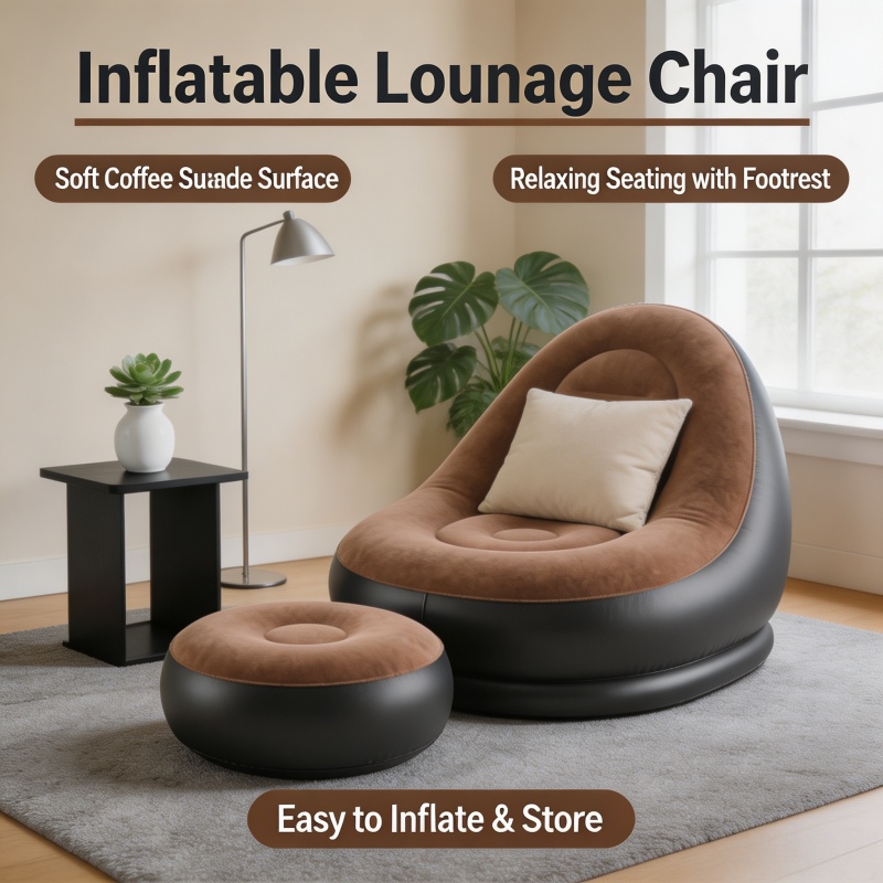 Outdoor Furniture Polywood - Lazy Couch Sofas Inflatable Chair Foldable