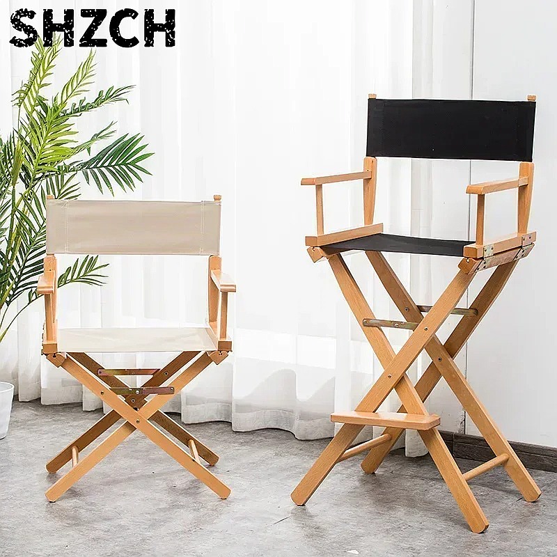 Outdoor Furniture Polywood - Versatile Solid Wood Director Chair Folding