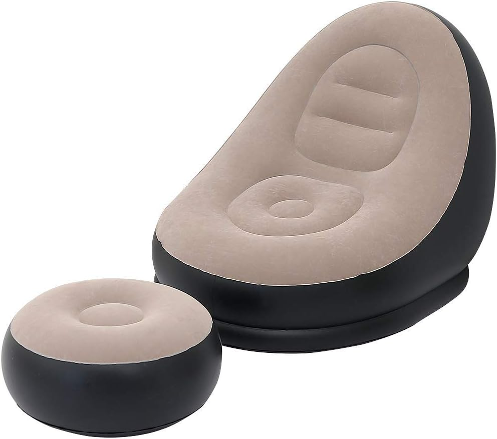 2Pcs Lazy Sofa Inflatable Chai - Outdoor Furniture Polywood review and price