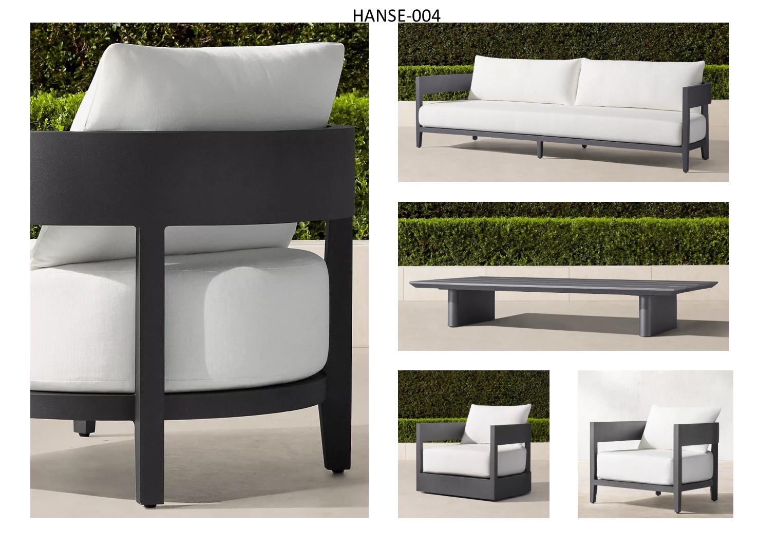 Aluminium Outdoor Garden Sofa  - Outdoor Furniture Thailand review and price