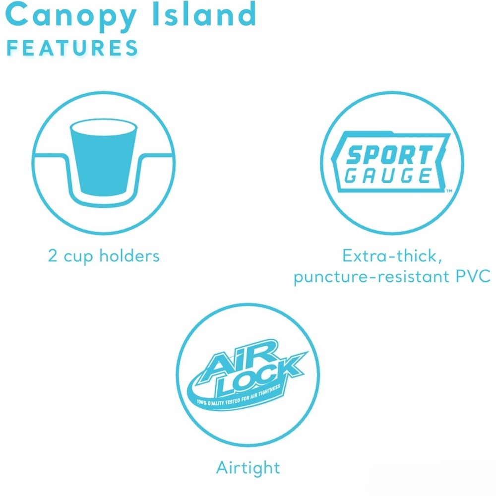 Canopy Island Inflatable Pool  - Outdoor Furniture For Pool review and price