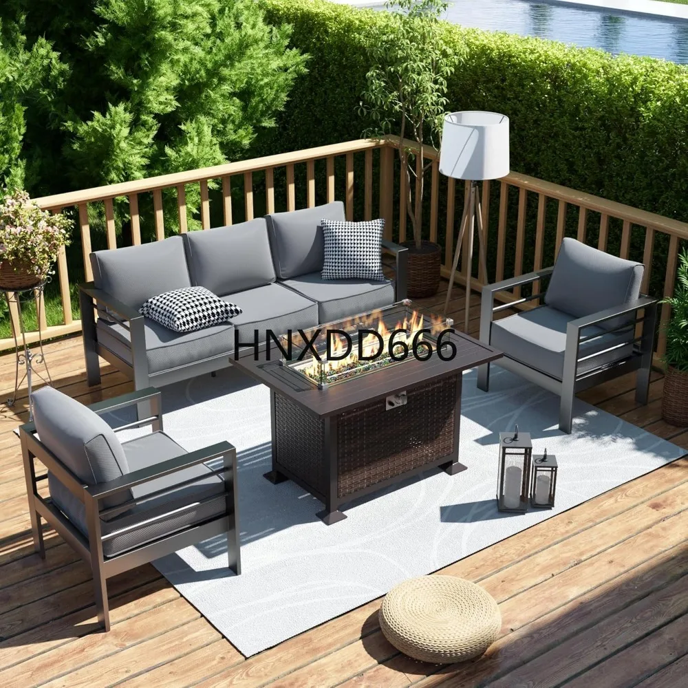 Patio Furniture Set with Fire  - Outdoor Furniture With Fire Pit Table review and price