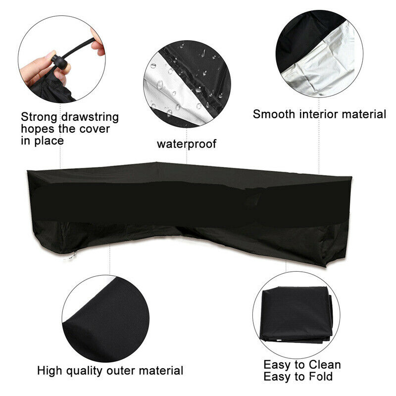 L Shape Furniture Waterproof   - Outdoor Furniture Rattan review and price