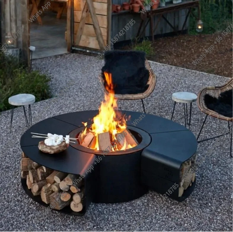 I C Outdoor Smokeless Fire Pit - Outdoor Furniture With Fire Pit Table review and price