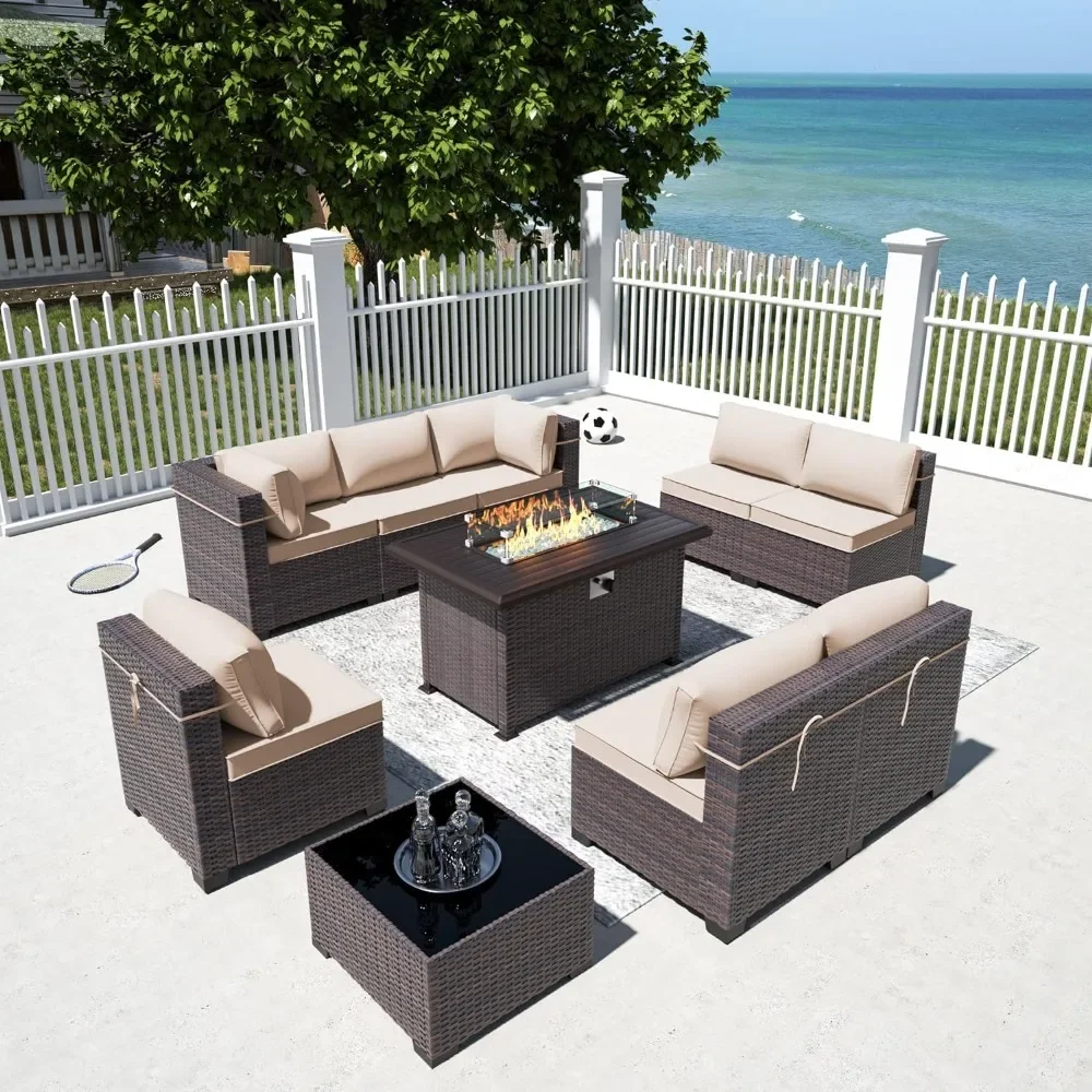 -Patio Furniture Set With Prop - Outdoor Furniture With Fire Pit Table review and price