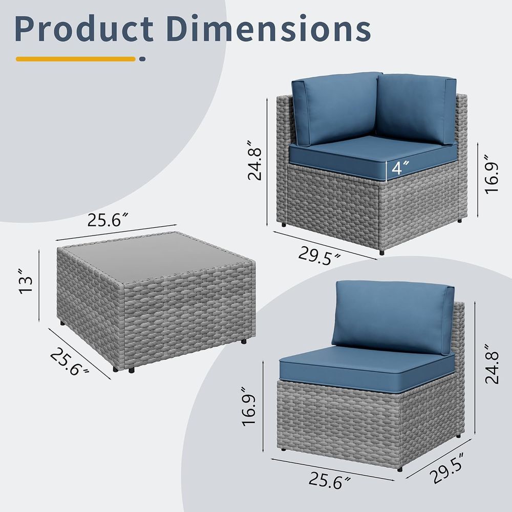 5-Piece Outdoor Patio Furnitur - Outdoor Furniture With Fire Pit Table review and price