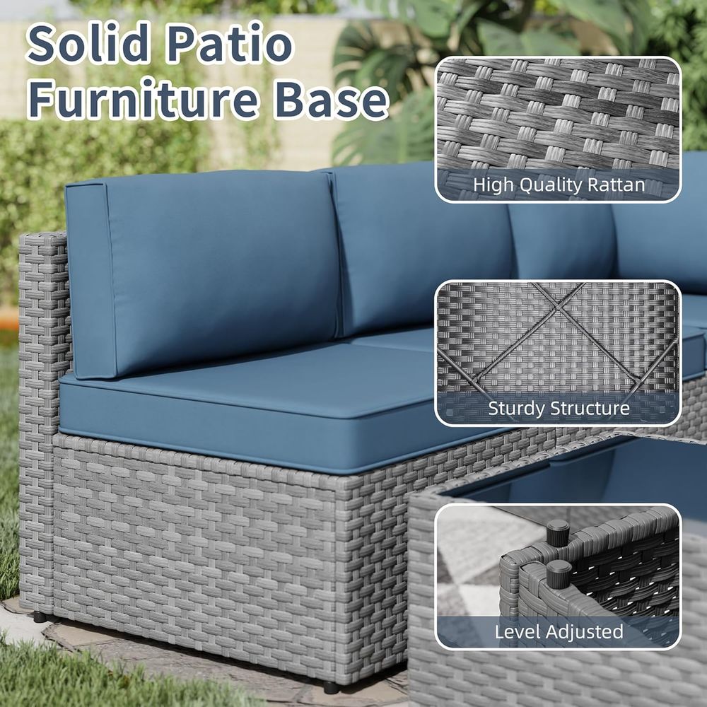 5-Piece Outdoor Patio Furnitur - Outdoor Furniture With Fire Pit Table review and price