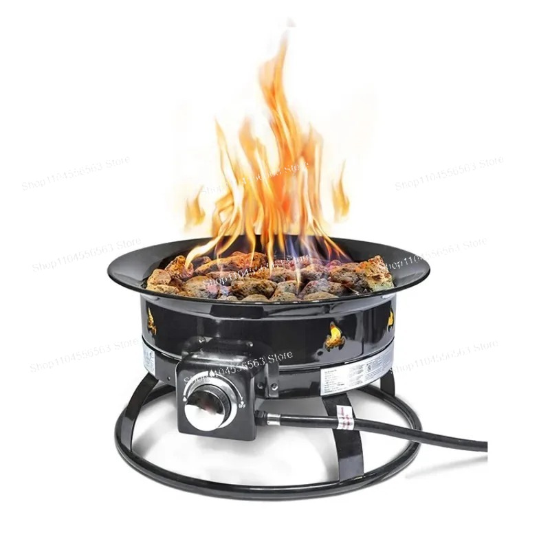 Portable Propane Fire Pit 58,0 - Outdoor Furniture With Fire Pit review and price