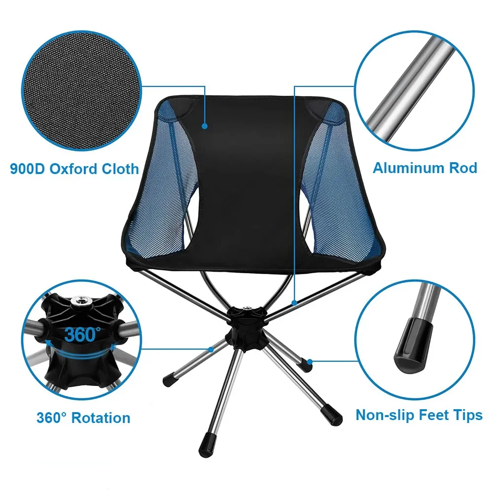 Folding Camping Chair 360° Rot - Outdoor Furniture Polywood review and price