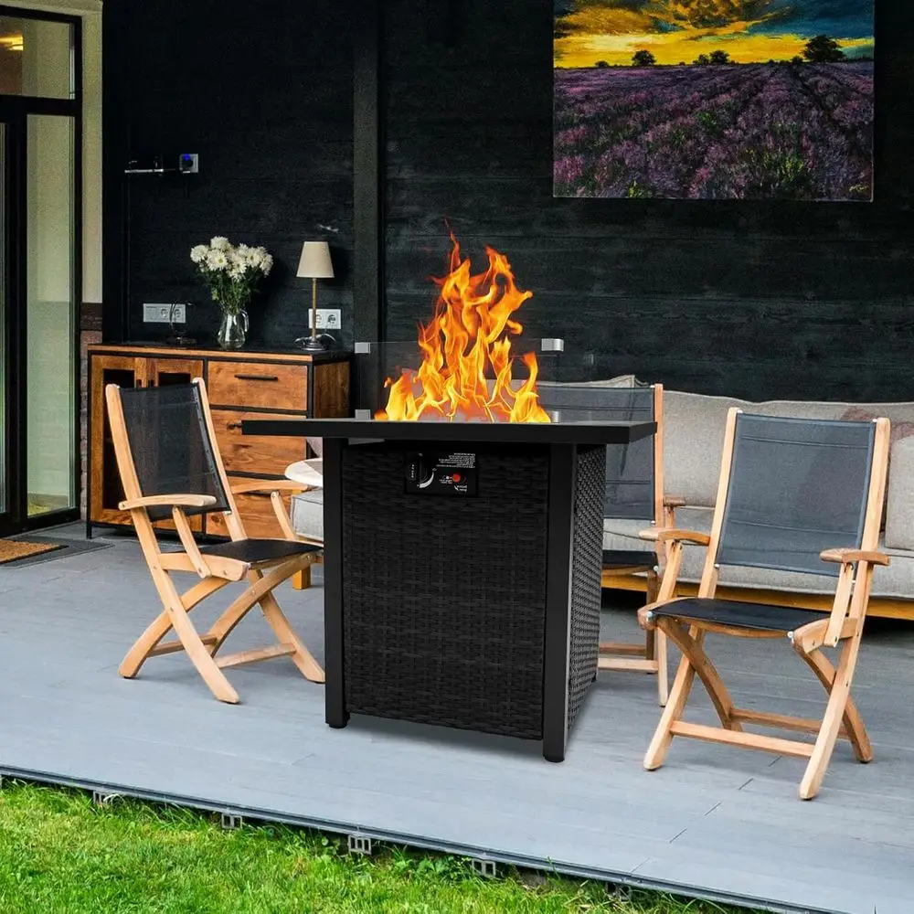 Wicker Outdoor Patio Furniture - Outdoor Furniture With Fire Pit Table review and price
