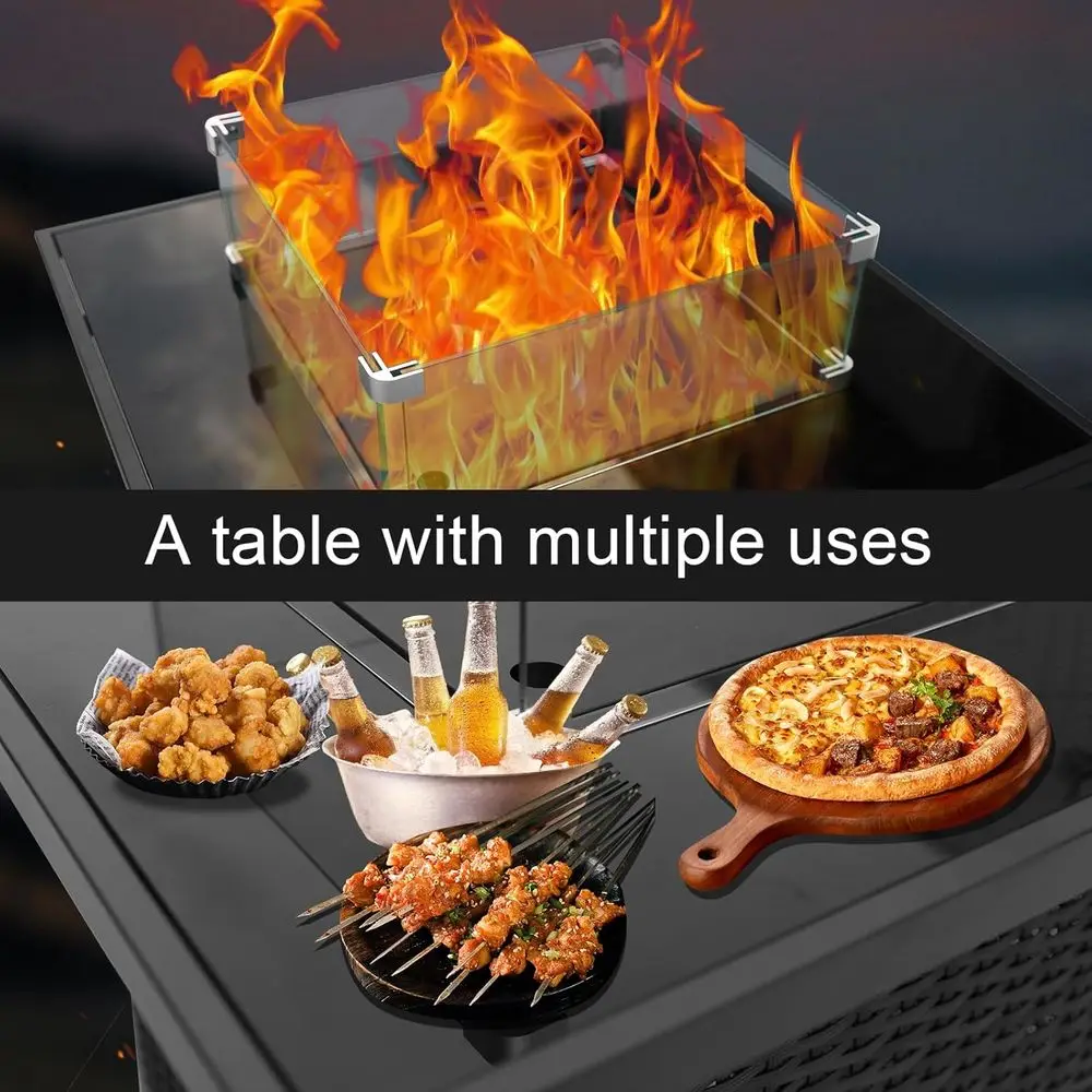 Wicker Outdoor Patio Furniture - Outdoor Furniture With Fire Pit Table review and price