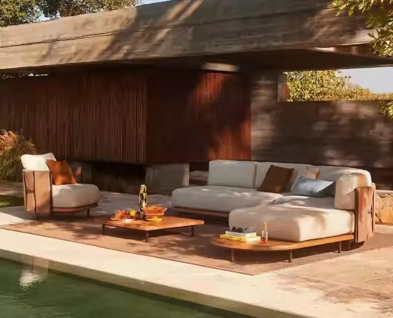 Nordic outdoor rattan sofa vil - Outdoor Furniture Rattan review and price