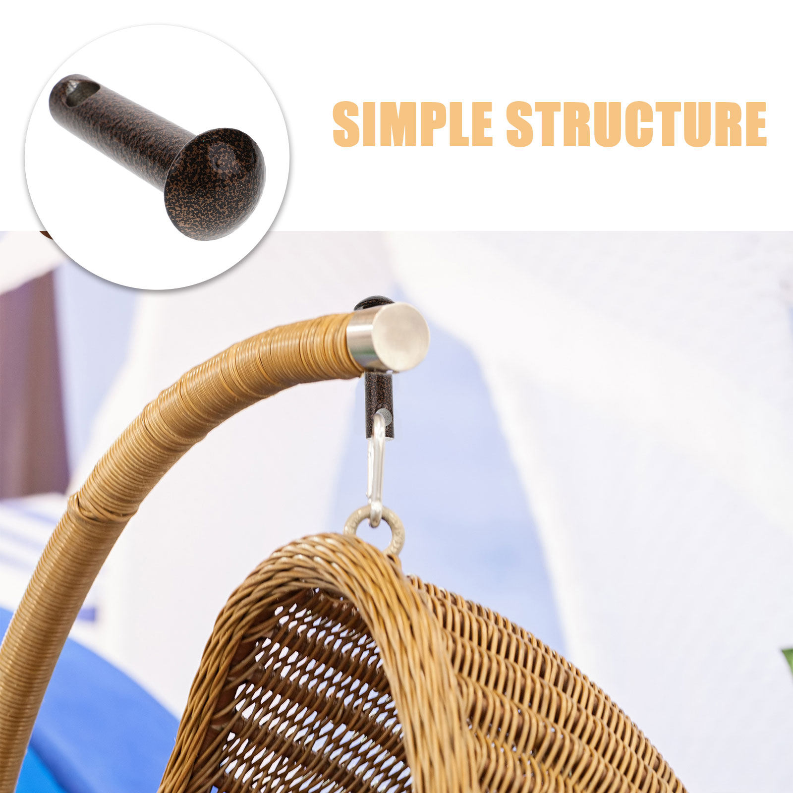 2Pcs Hammock Chair Pin Plug He - Outdoor Furniture Heavy review and price