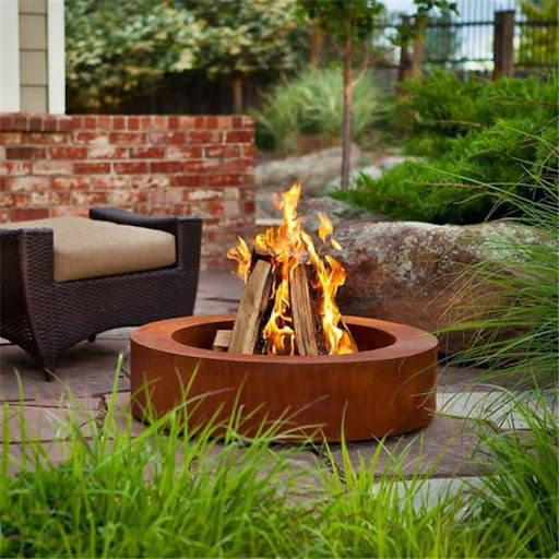Outdoor Sofa Set Fire Pit Tabl - Outdoor Furniture With Fire Pit Table review and price