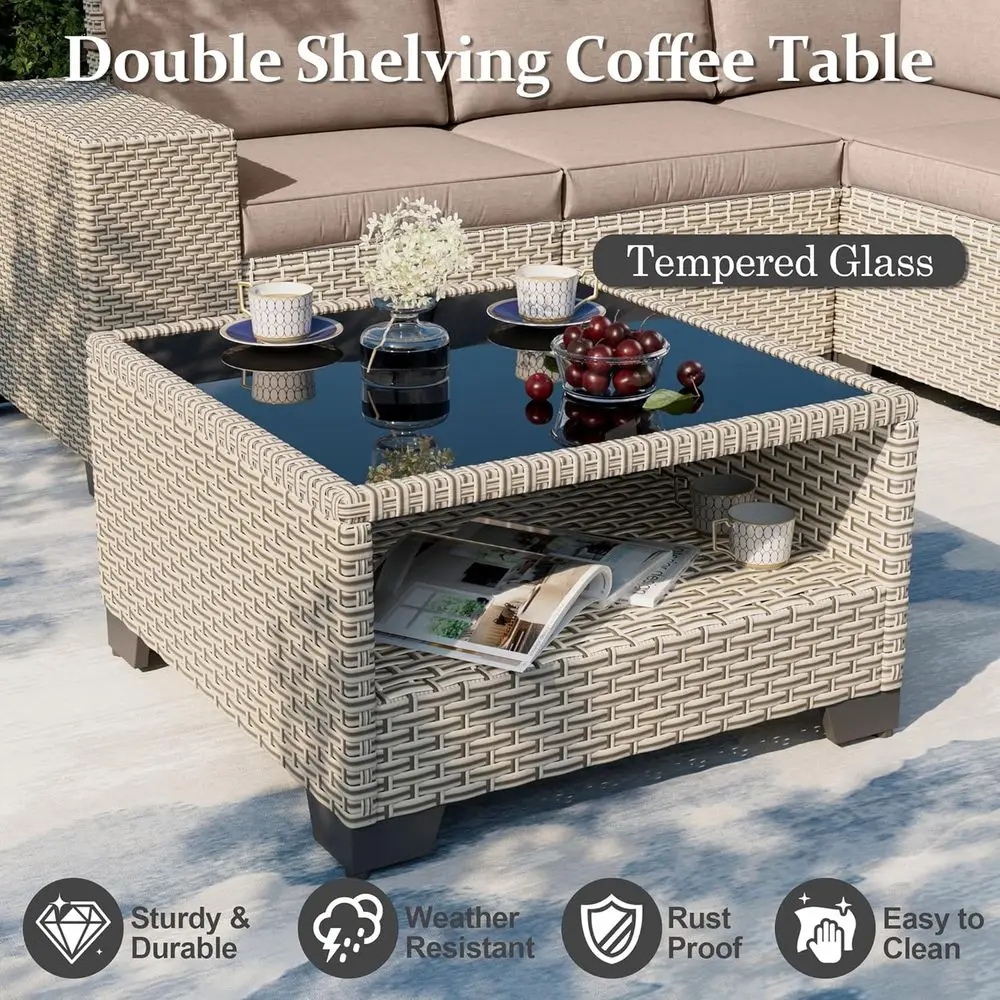 7-Piece Outdoor Patio Furnitur - Outdoor Furniture With Fire Pit Table review and price