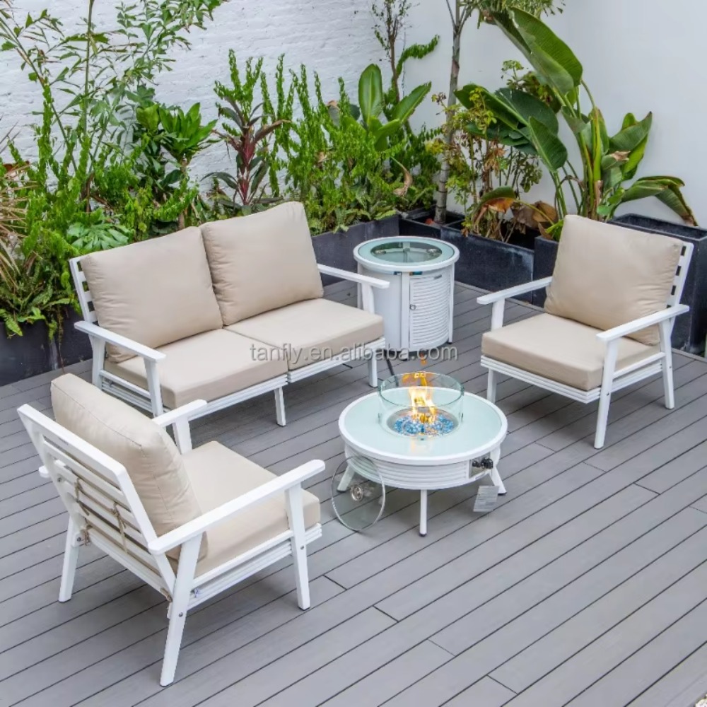 Villa Hotel Outdoor Furniture  - Outdoor Furniture With Fire Pit Table review and price