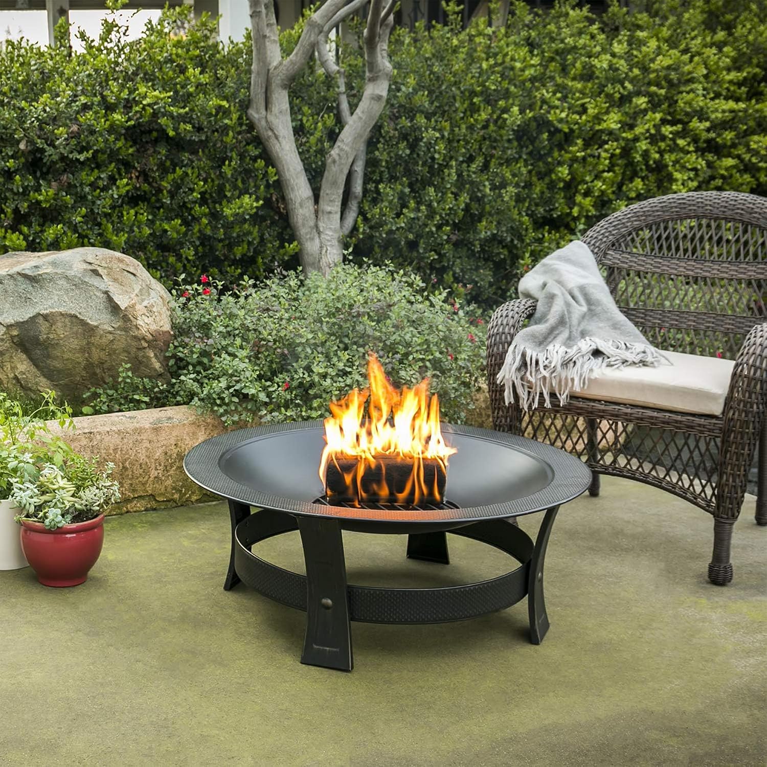 6-Pack Indoor/Outdoor Logs for - Outdoor Furniture With Fire Pit review and price