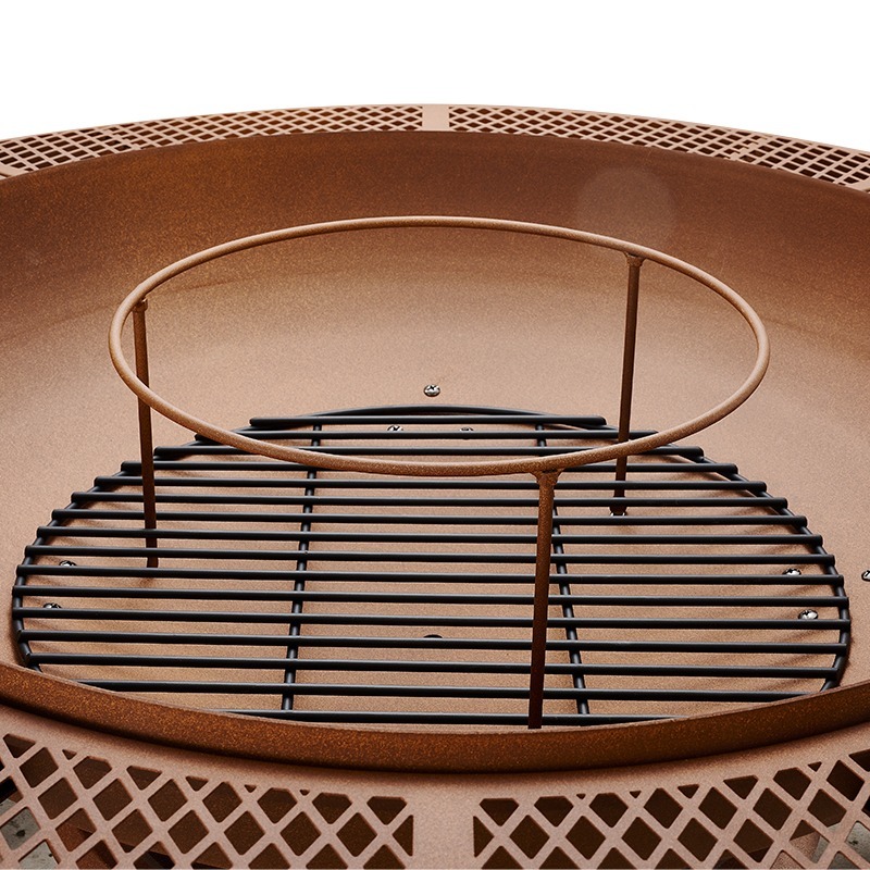 2026 Modern Outdoor Steel Char - Outdoor Furniture With Fire Pit Table review and price