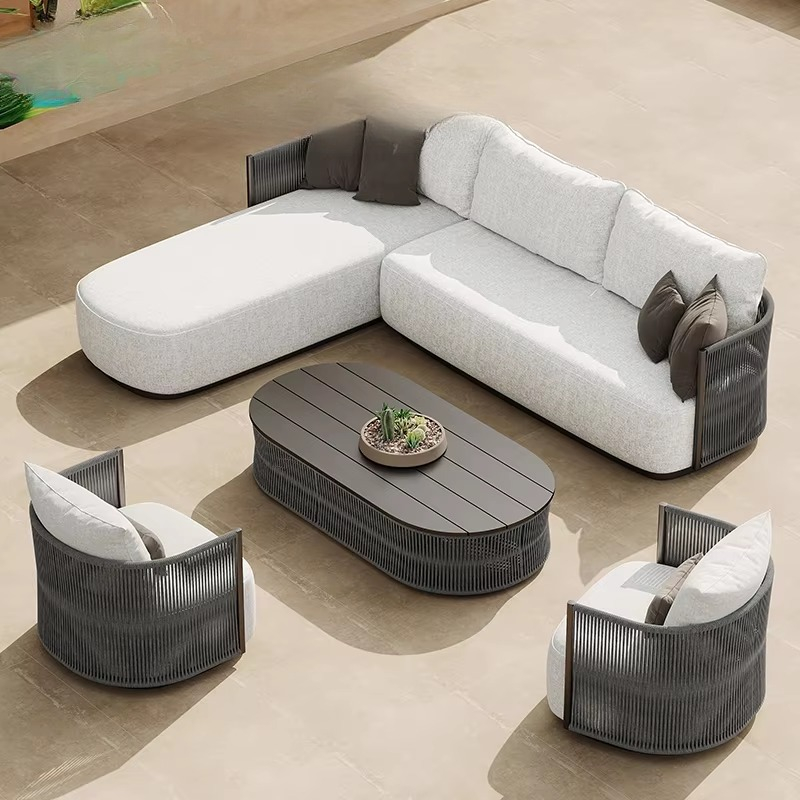 Patio Set Garden Pool Rope Mod - Outdoor Furniture L Shape review and price