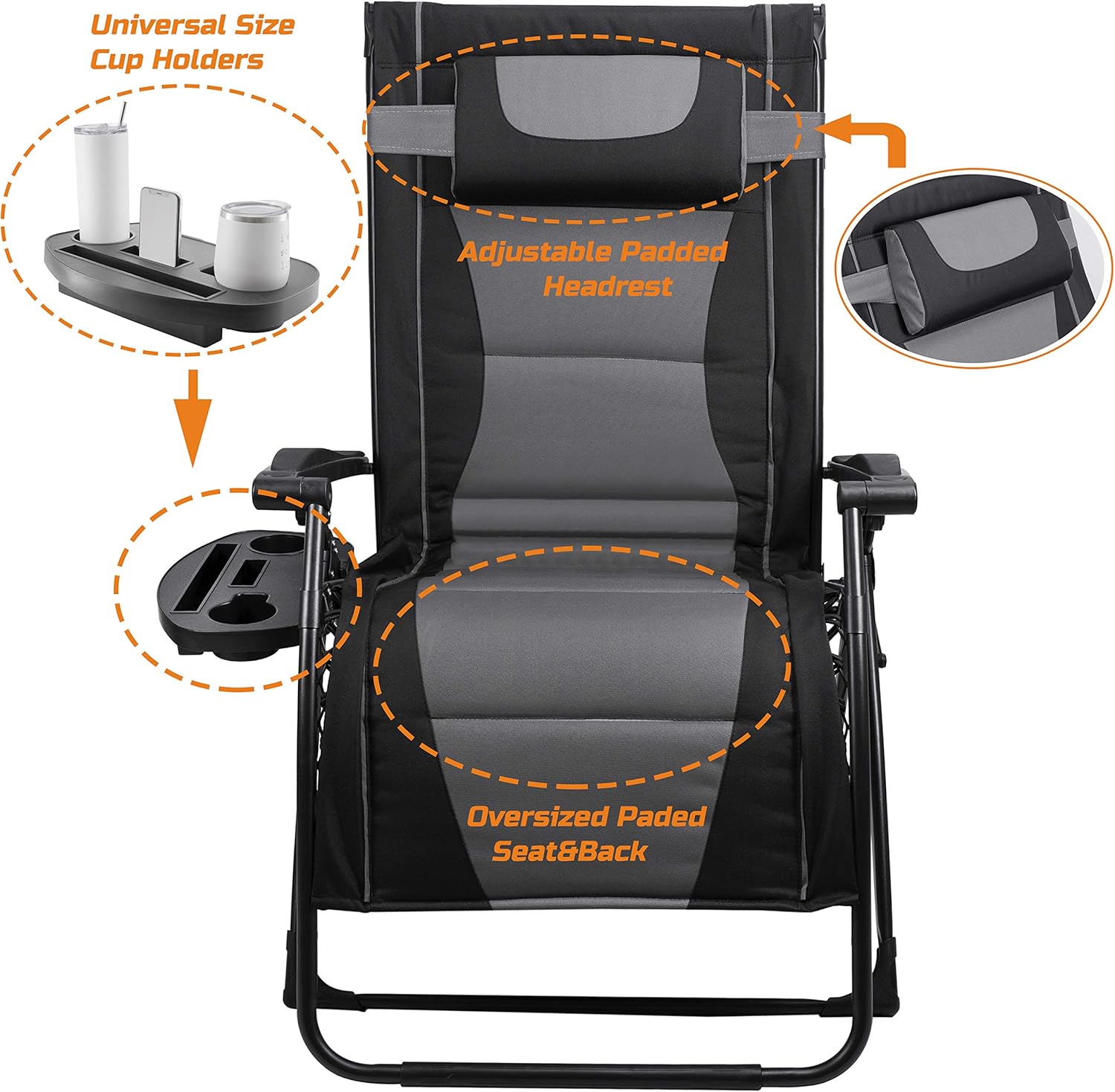XXL Oversize Recliner Folding  - Outdoor Furniture Polywood review and price